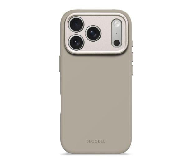 Decoded AntiMicrobial Silicone Backcover, iPhone 17 Air, Soft Taupe - 1359088 - zdjęcie